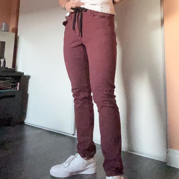 men’s 30 solid red denim jeans - Picture 4 of 4